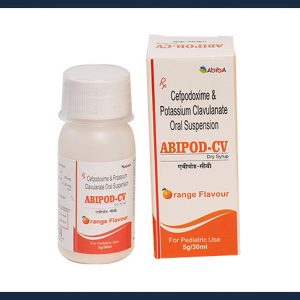 Cefpodoxime 50mg + Clavulanic acid 31.25mg